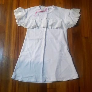 Girls Laura Ashley white dress (new)